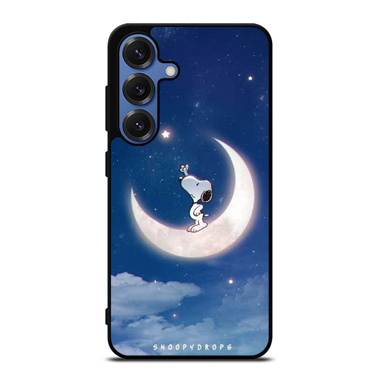 SNOOPY PEANUTS IN MOON Samsung Galaxy S25 Case Cover SNOOPY PEANUTS IN MOON Samsung Galaxy S25 Case Cover
