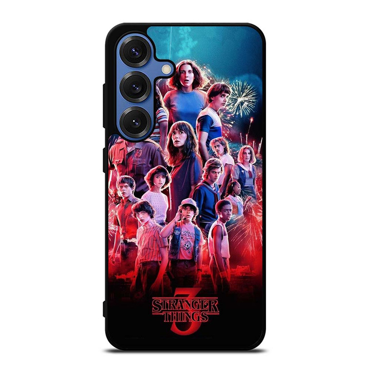 STRANGER THINGS 3 POSTER Samsung Galaxy S25 Case Cover