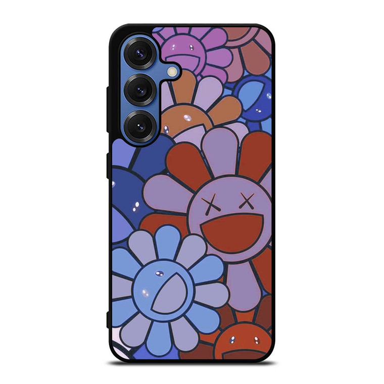 TAKASHI MURAKAMI FLOWER X KAWS Samsung Galaxy S25 Case Cover
