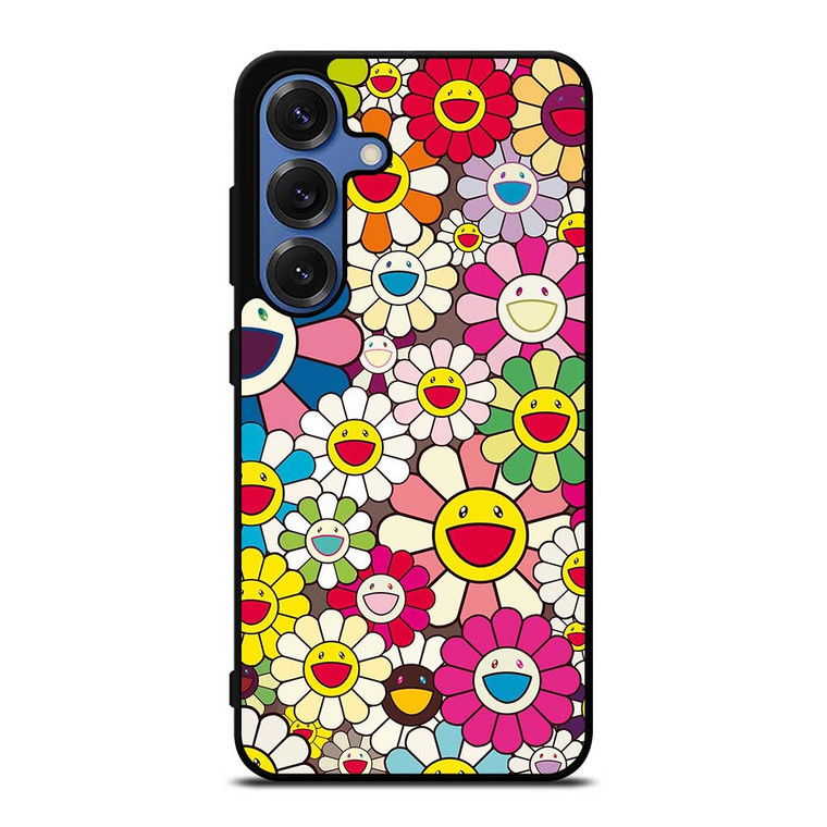 TAKASHI MURAKAMI FLOWERS COLLAGE Samsung Galaxy S25 Case Cover