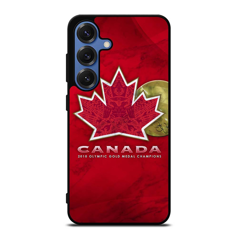TEAM CANADA HOCKEY LOGO MARBLE Samsung Galaxy S25 Case Cover