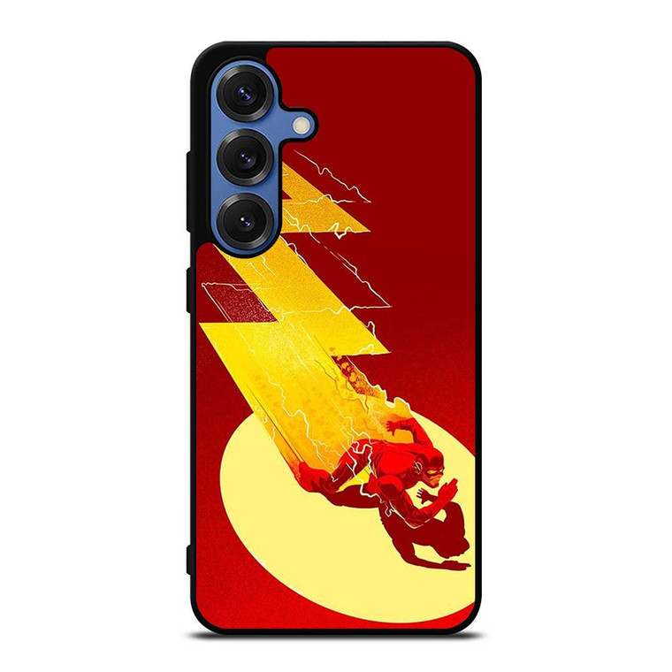 THE FLASH LOGO ART CARTOON Samsung Galaxy S25 Case Cover
