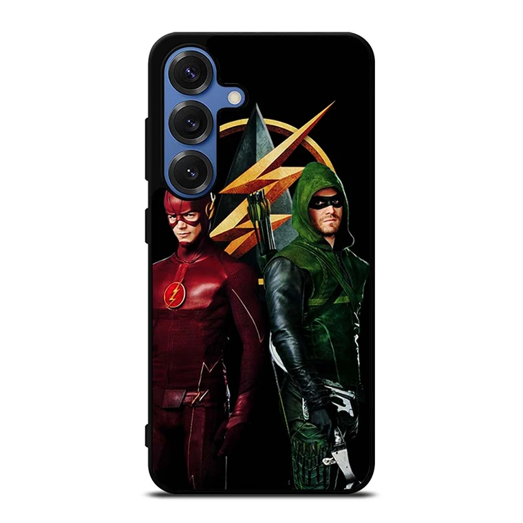 THE FLASH VS GREEN ARROW DC Samsung Galaxy S25 Case Cover