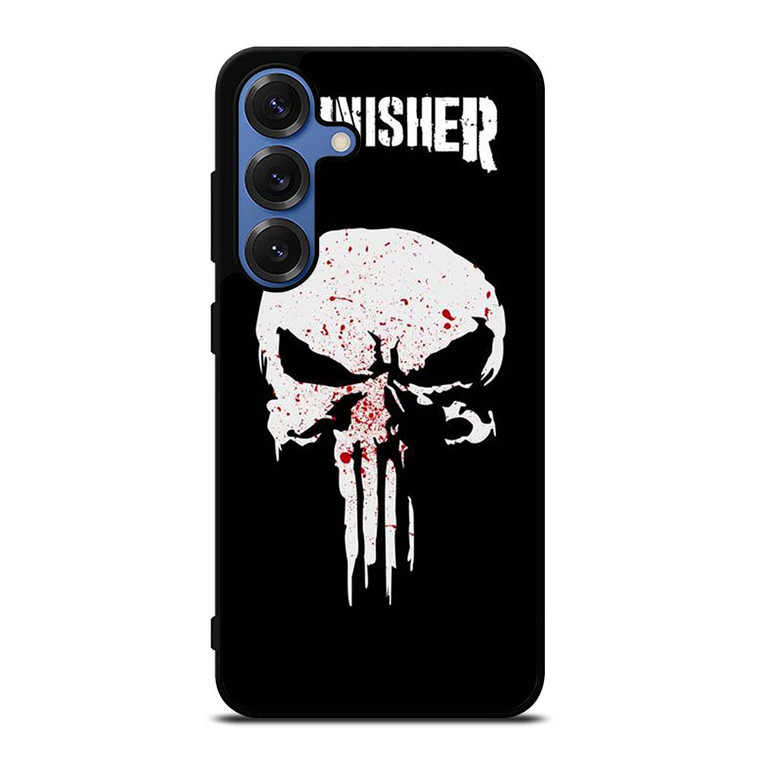 THE PUNISHER MARVEL LOGO Samsung Galaxy S25 Case Cover