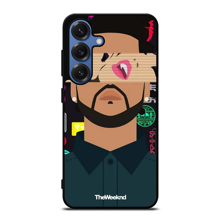 THE WEEKND XO CARTOON Samsung Galaxy S25 Case Cover