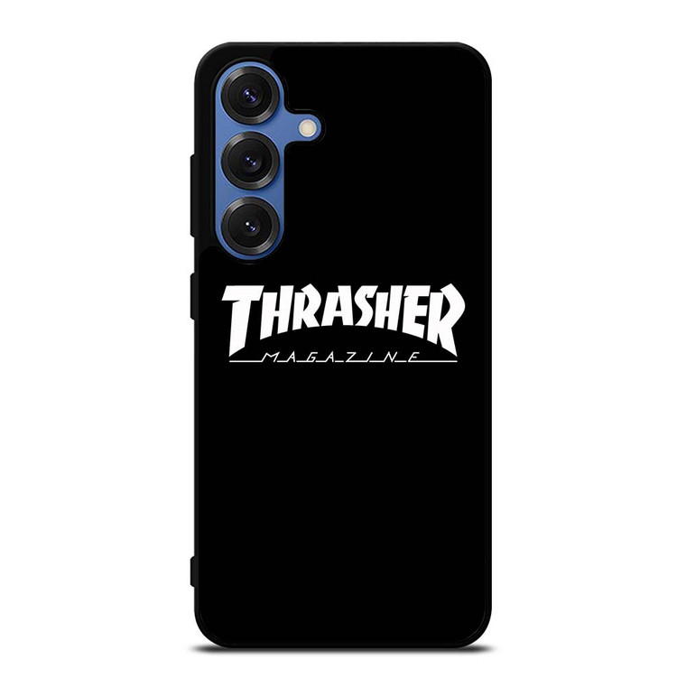 THRASHER SKATEBOARD MAGAZINE BLACK Samsung Galaxy S25 Case Cover
