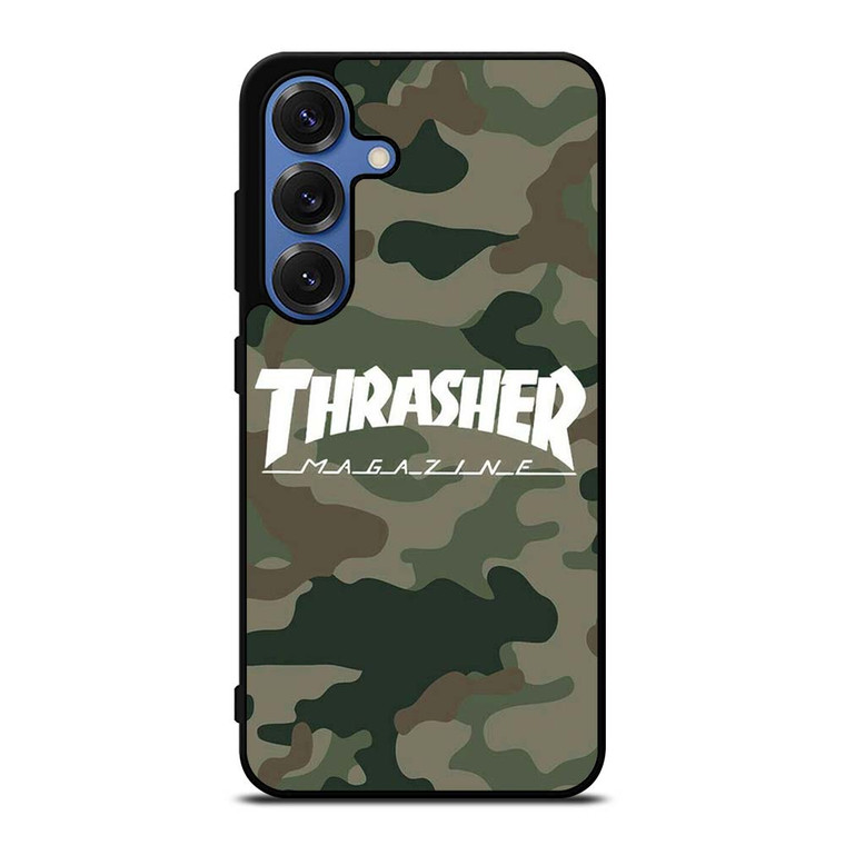 THRASHER SKATEBOARD MAGAZINE CAMO Samsung Galaxy S25 Case Cover