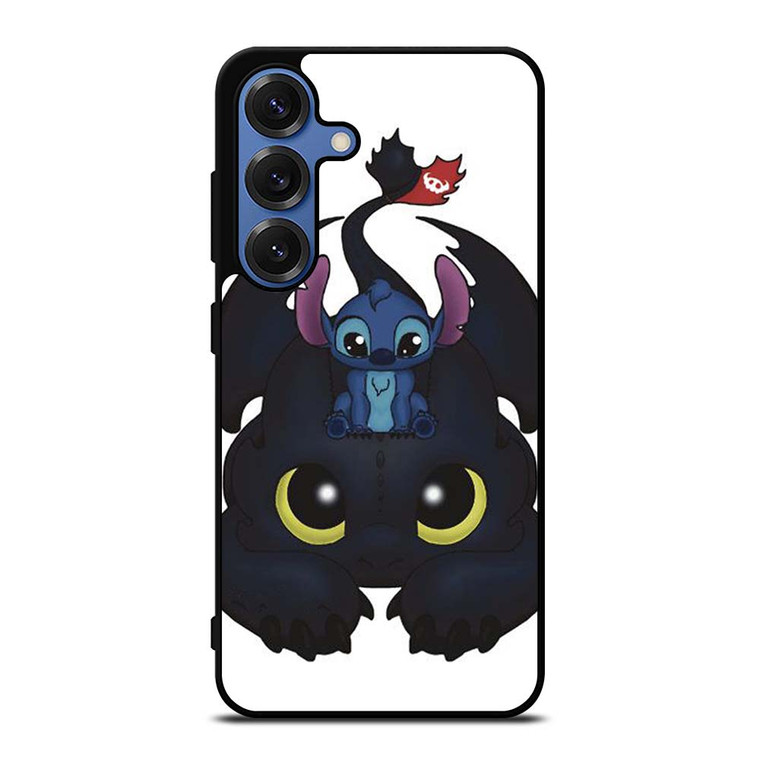 TOOTHLESS AND STITCH CUTE Samsung Galaxy S25 Case Cover
