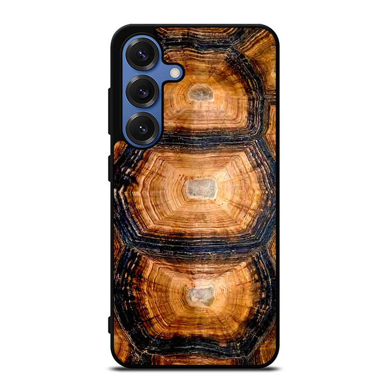 TORTOISE SHELL TEXTURES Samsung Galaxy S25 Case Cover