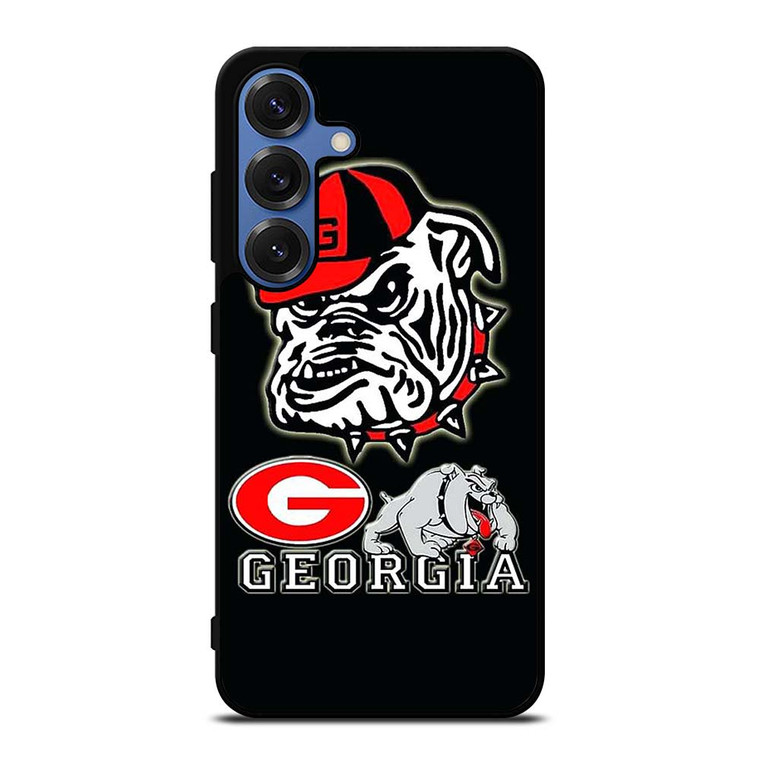 UNIVERSITY OF GEORGIA BULLDOGS ICON Samsung Galaxy S25 Case Cover