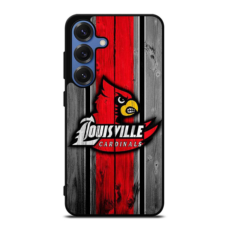 UNIVERSITY OF LOUISVILLE WOODEN LOGO Samsung Galaxy S25 Case Cover