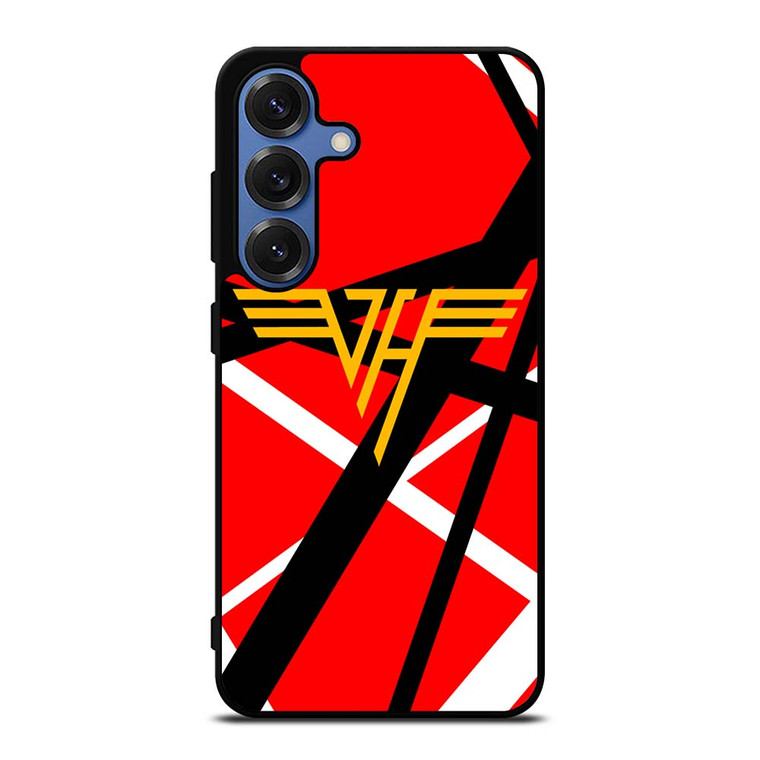 VAN HALLEN RED ABSTRACT LOGO Samsung Galaxy S25 Case Cover