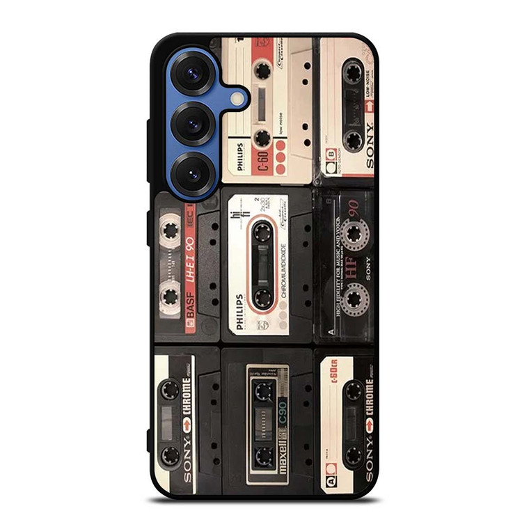 VINTAGE MIXTAPE COLLAGE Samsung Galaxy S25 Case Cover