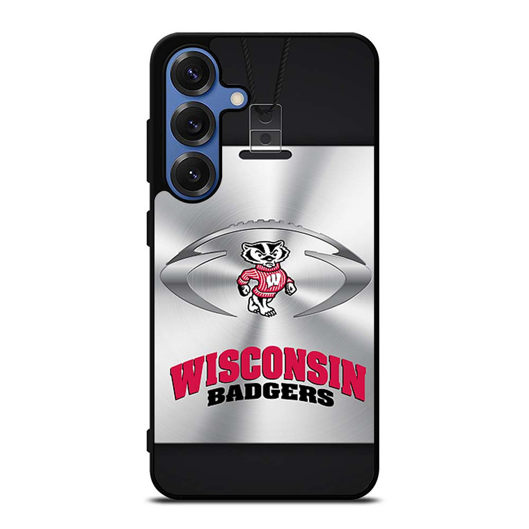 WISCONSIN BADGER NFL Samsung Galaxy S25 Case Cover