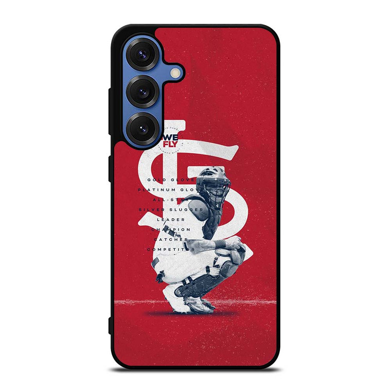 YADIER MOLINA ST LOUIS CARDINALS Samsung Galaxy S25 Case Cover YADIER MOLINA ST LOUIS CARDINALS Samsung Galaxy S25 Case Cover