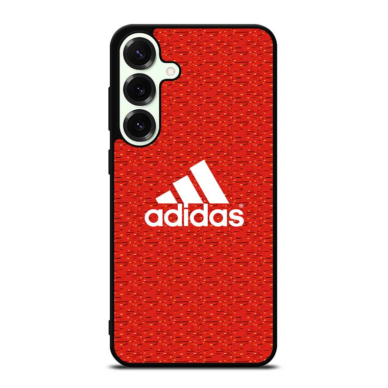 ADIDAS RED PATTERN Samsung Galaxy S25 Plus Case Cover