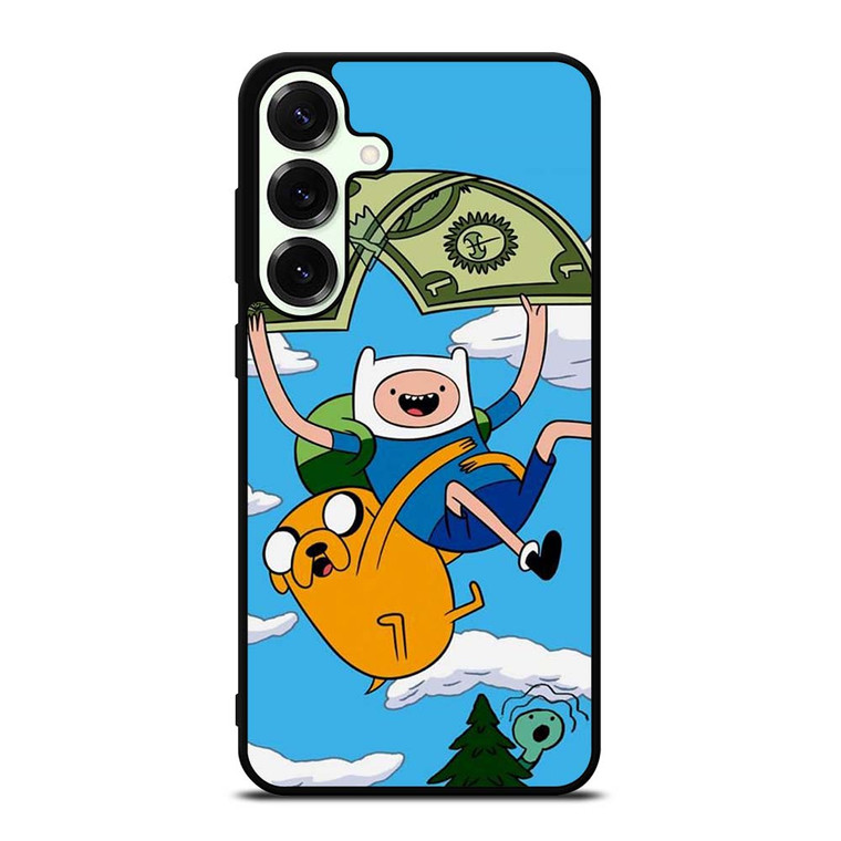 ADVENTURE TIME FINN AND JAKE MONEY Samsung Galaxy S25 Plus Case Cover