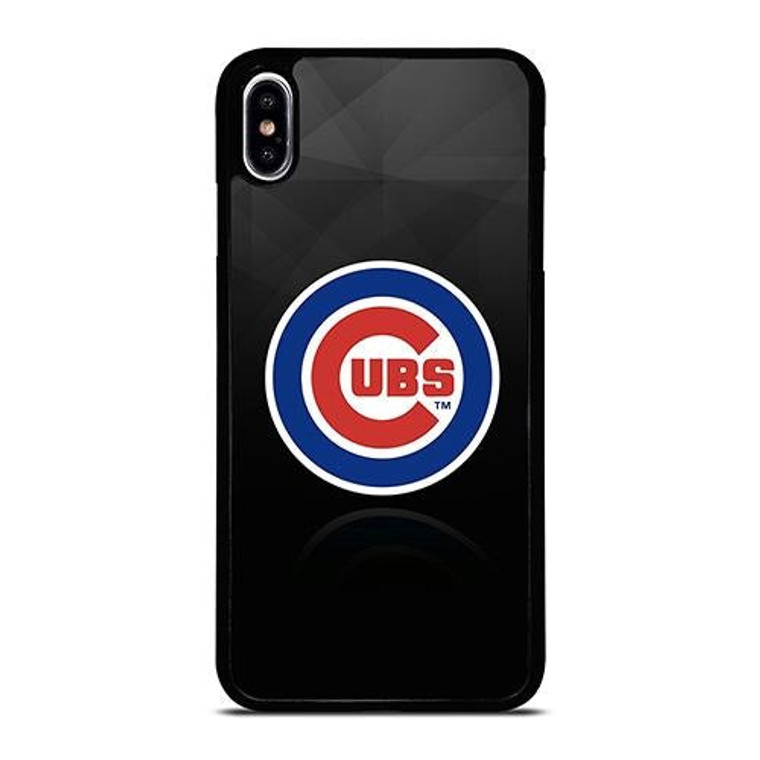 CHICAGO CUBS REFLECTED LOGO iPhone XS Max Case Cover