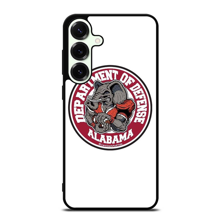 ALABAMA CRIMSON TIDE BAMA LOGO DEFENCE DEPARTMENT Samsung Galaxy S25 Plus Case Cover