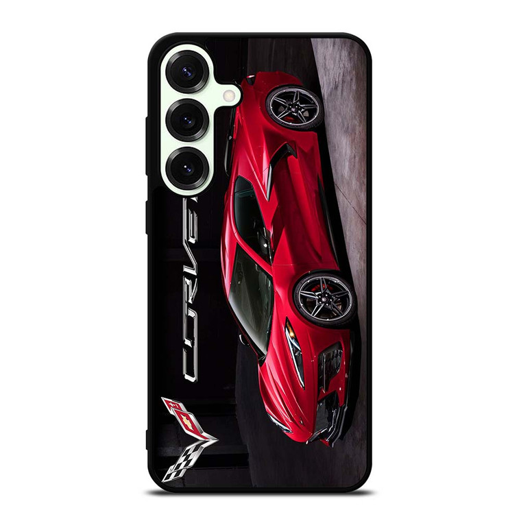 ALL NEW CORVETTE 2020 RED Samsung Galaxy S25 Plus Case Cover
