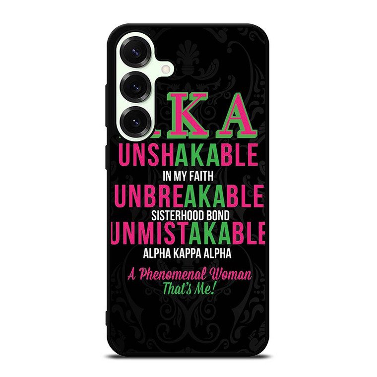 ALPHA KAPPA ALPHA QUOTE Samsung Galaxy S25 Plus Case Cover