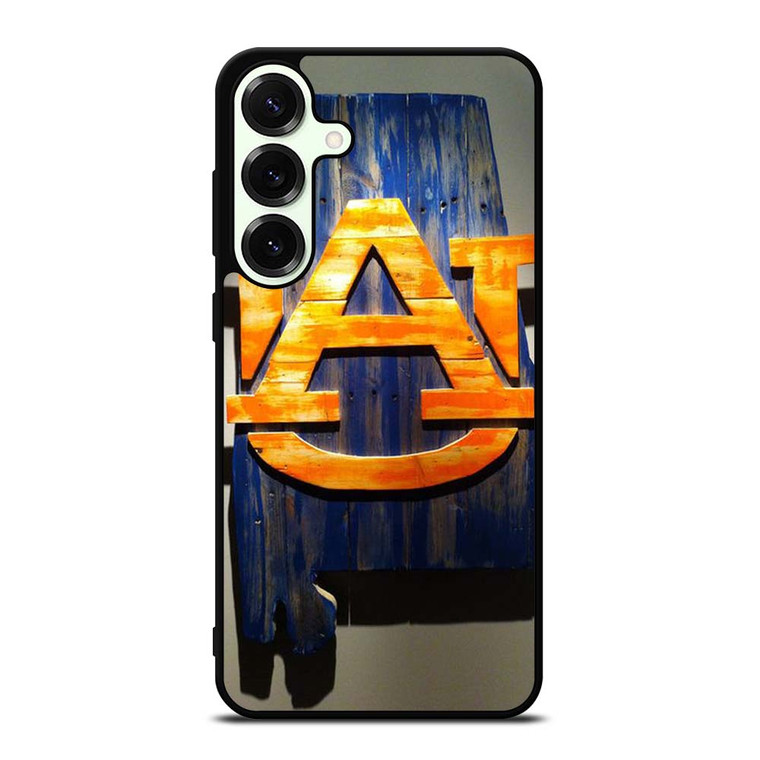 AUBURN TIGERS WOODEN ICON Samsung Galaxy S25 Plus Case Cover AUBURN TIGERS WOODEN ICON Samsung Galaxy S25 Plus Case Cover