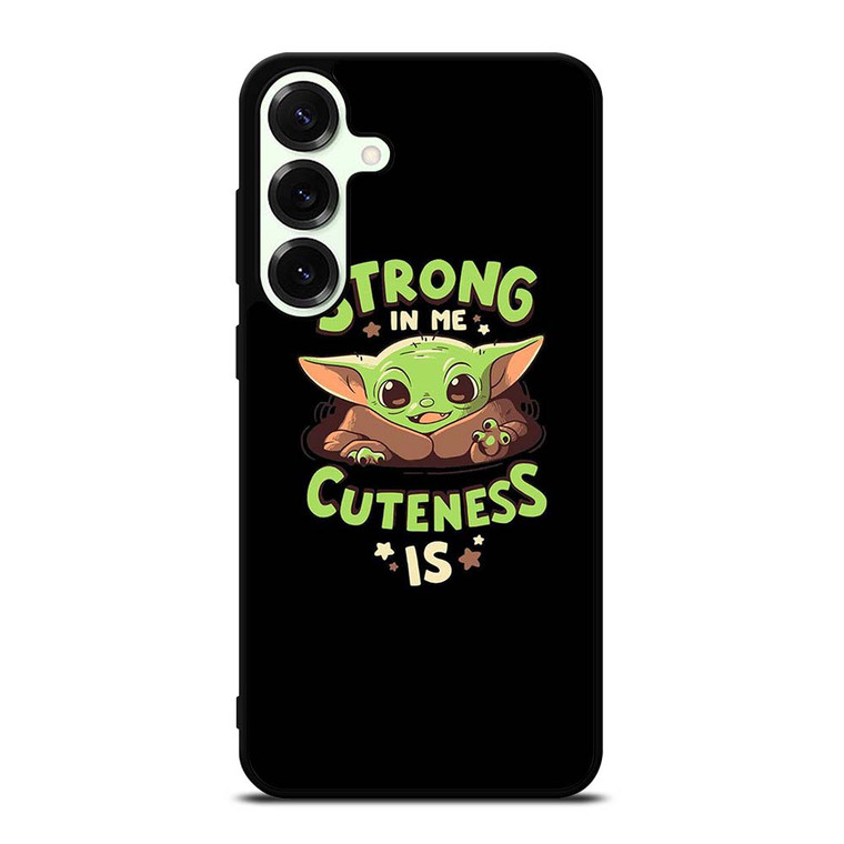 BABY YODA STAR WARS STRONG CUTENESS Samsung Galaxy S25 Plus Case Cover