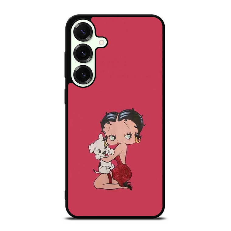 BETTY BOOP AND PUDGY CARTOON Samsung Galaxy S25 Plus Case Cover