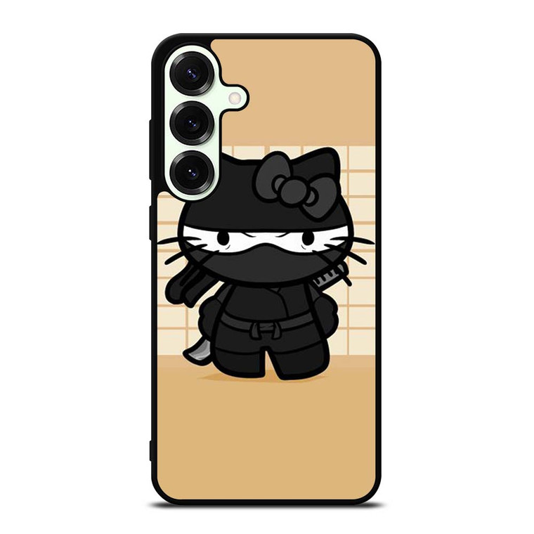 BLACK NINJA HELLO KITTY NINJA Samsung Galaxy S25 Plus Case Cover