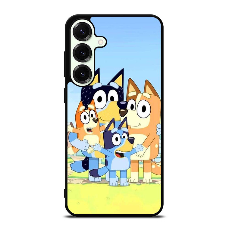 BLUEY CHARACTERS CARTOON Samsung Galaxy S25 Plus Case Cover