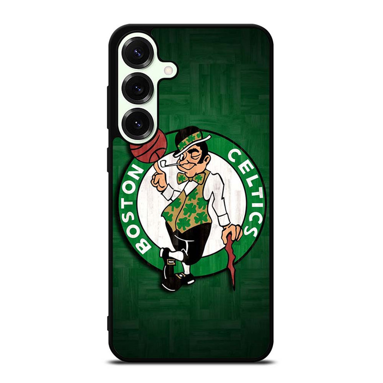BOSTON CELTICS WOODEN LOGO Samsung Galaxy S25 Plus Case Cover