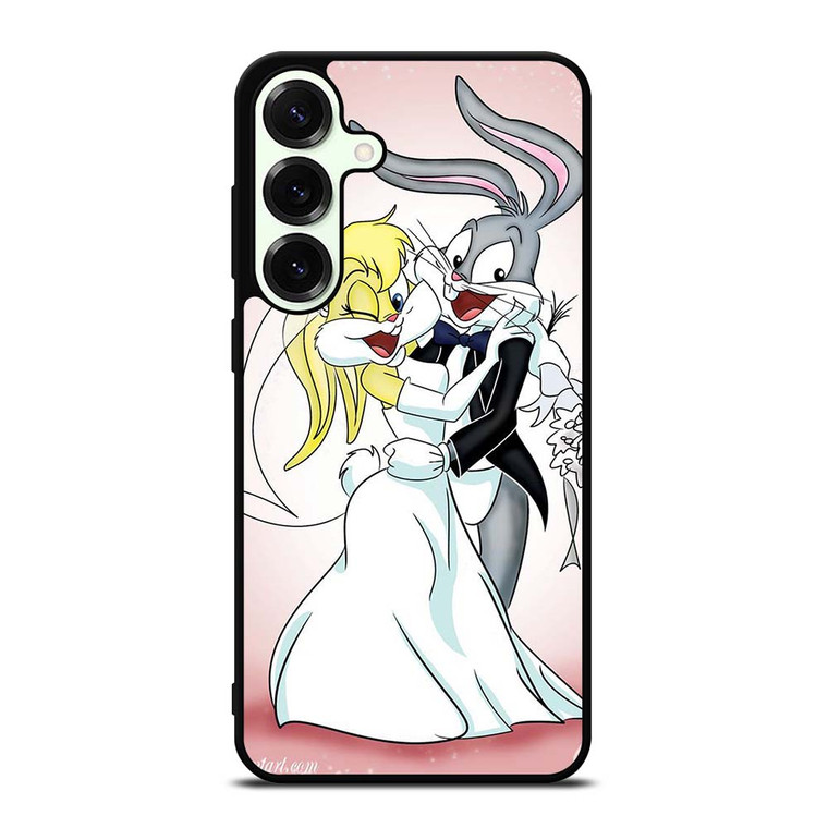 BUGS BUNNY AND LOLA LOVE Samsung Galaxy S25 Plus Case Cover BUGS BUNNY AND LOLA LOVE Samsung Galaxy S25 Plus Case Cover