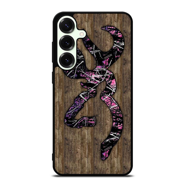 CAMO BROWNING PINK WOOD Samsung Galaxy S25 Plus Case Cover CAMO BROWNING PINK WOOD Samsung Galaxy S25 Plus Case Cover