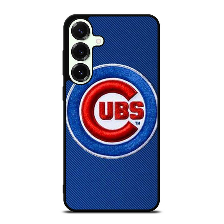 CHICAGO CUBS EMBOIRED LOGO Samsung Galaxy S25 Plus Case Cover