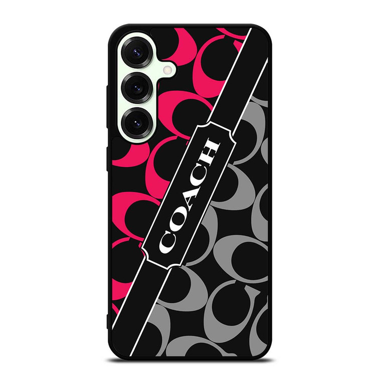 COACH NEW YORK RED WHITE Samsung Galaxy S25 Plus Case Cover