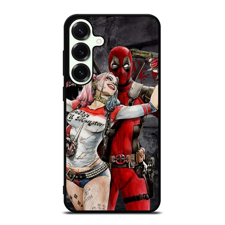 DEADPOOL HARLEY QUINN ART Samsung Galaxy S25 Plus Case Cover