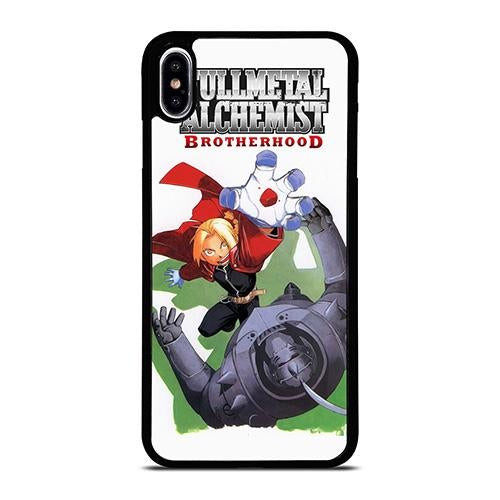 EDWARD ELRIC FULLMETAL ALCHEMIST ALPHONSE BROTHERHOOD iPhone XS Max Case Cover