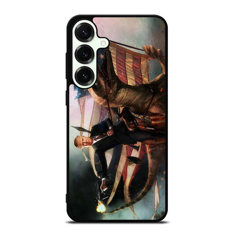 DONALD TRUMP AMERICAN RAPTOR Samsung Galaxy S25 Plus Case Cover