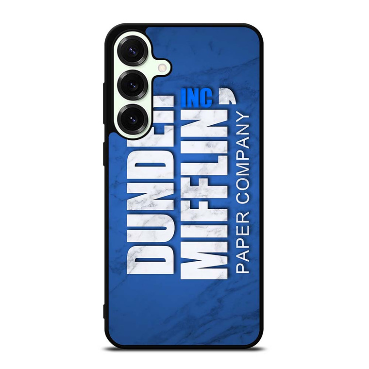 DUNDER MIFFLIN LOGO MARBLE Samsung Galaxy S25 Plus Case Cover