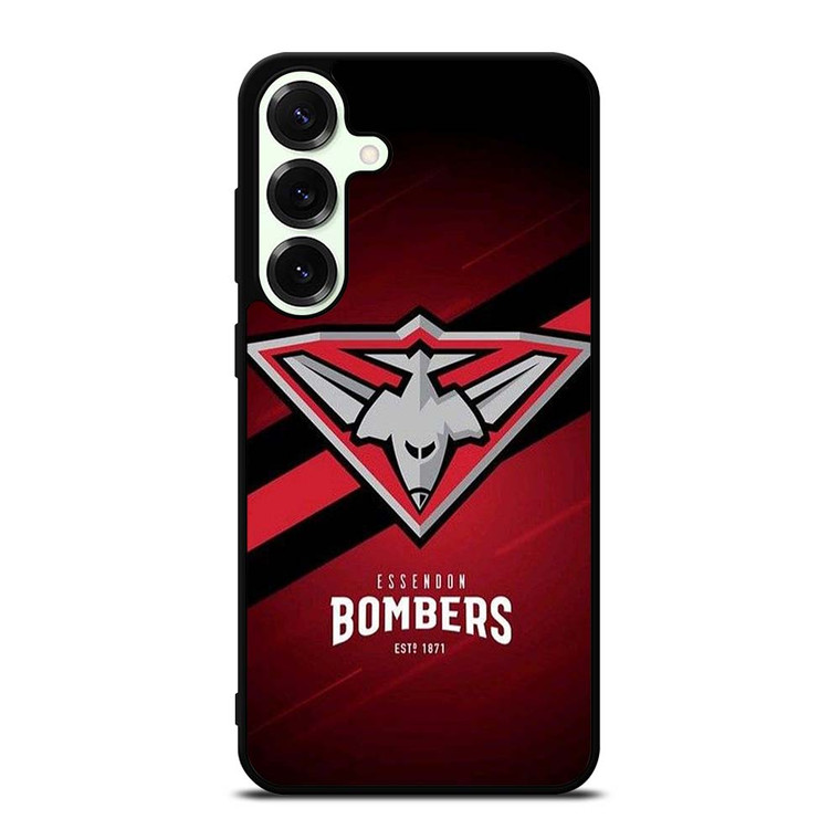 ESSENDON BOMBERS FOOTBALL CLUB LOGO Samsung Galaxy S25 Plus Case Cover