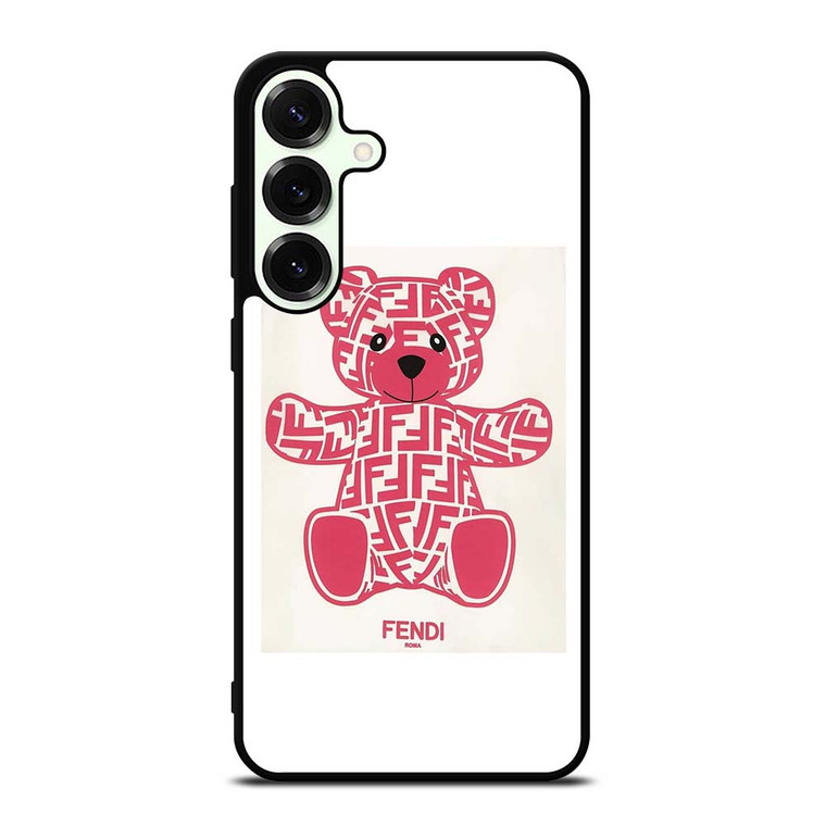 FENDI ROMA PINK BEAR Samsung Galaxy S25 Plus Case Cover FENDI ROMA PINK BEAR Samsung Galaxy S25 Plus Case Cover