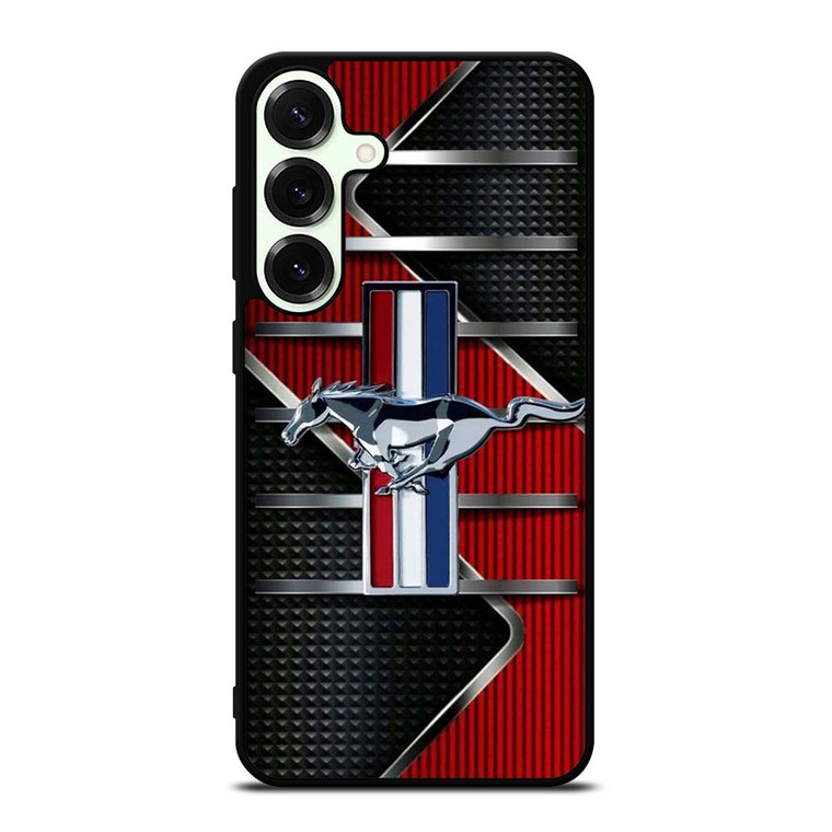 FORD MUSTANG METAL LOGO Samsung Galaxy S25 Plus Case Cover