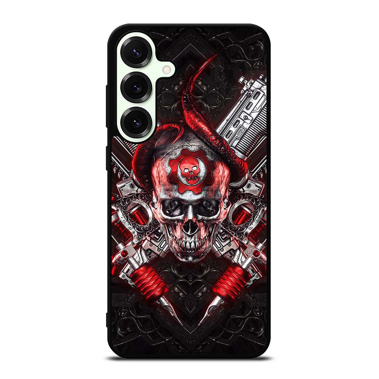 GEARS OF WAR ENGINE SKULL Samsung Galaxy S25 Plus Case Cover GEARS OF WAR ENGINE SKULL Samsung Galaxy S25 Plus Case Cover
