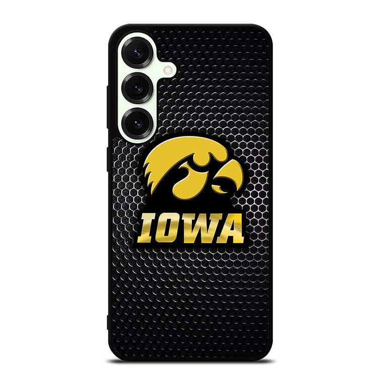 IOWA HAWKEYES METAL LOGO Samsung Galaxy S25 Plus Case Cover