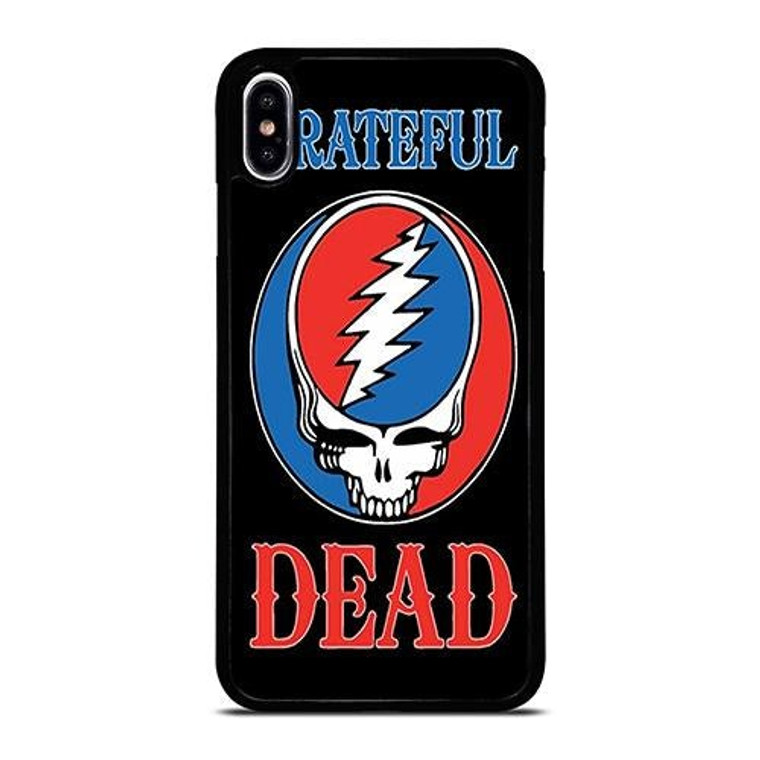 GRATEFUL DEAD LOGO BADGE iPhone XS Max Case Cover