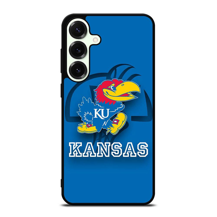KANSAS JAYHAWKS BASKETBALL LOGO Samsung Galaxy S25 Plus Case Cover