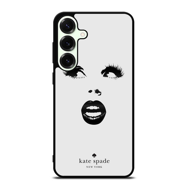 KATE SPADE BLACK WHITE FACE Samsung Galaxy S25 Plus Case Cover