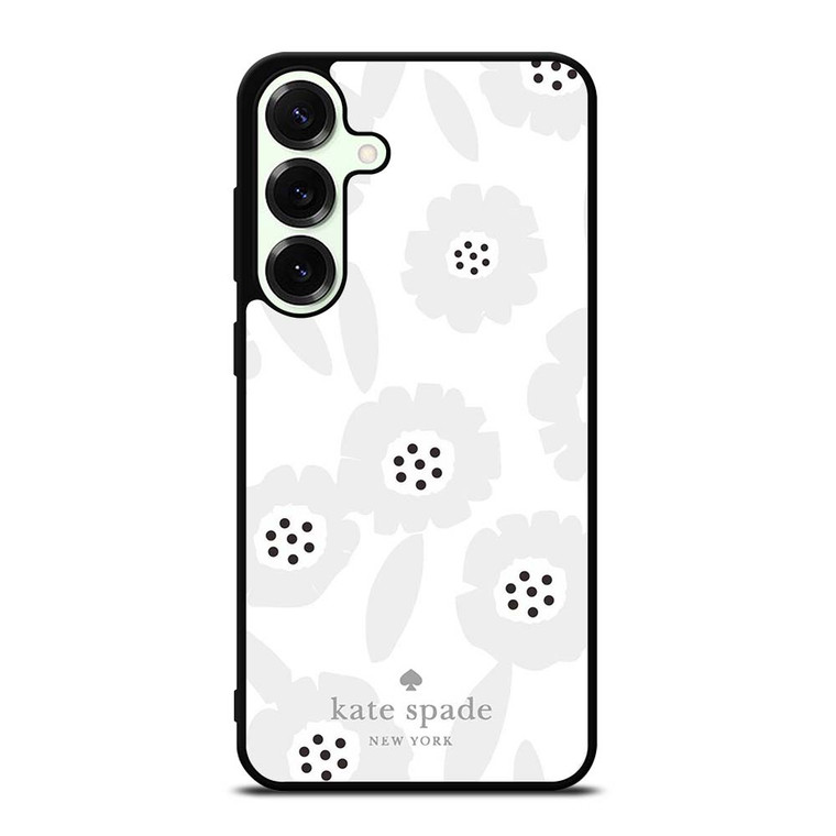 KATE SPADE GREY FLOWER Samsung Galaxy S25 Plus Case Cover
