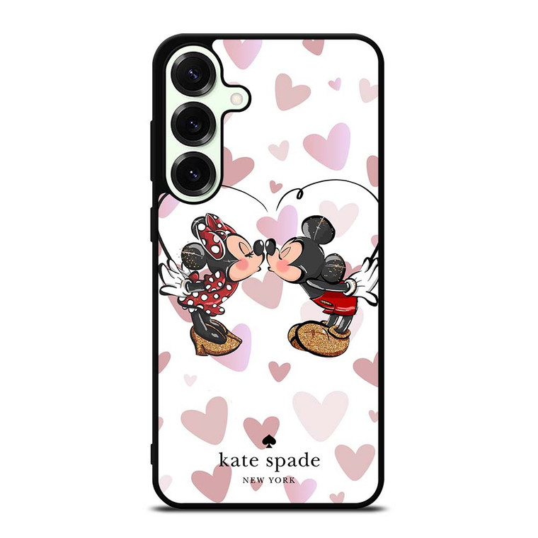 KATE SPADE NEW YORK LOGO MICKEY MINNEY MOUSE DISNEY KISS Samsung Galaxy S25 Plus Case Cover