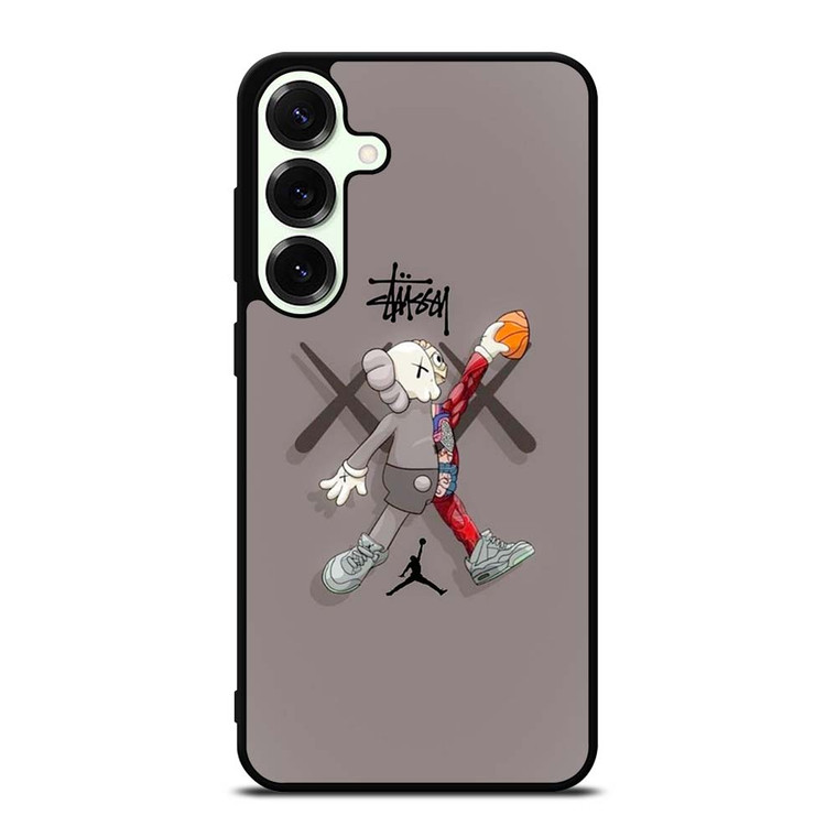 KAWS AIR JORDAN STUSSY Samsung Galaxy S25 Plus Case Cover
